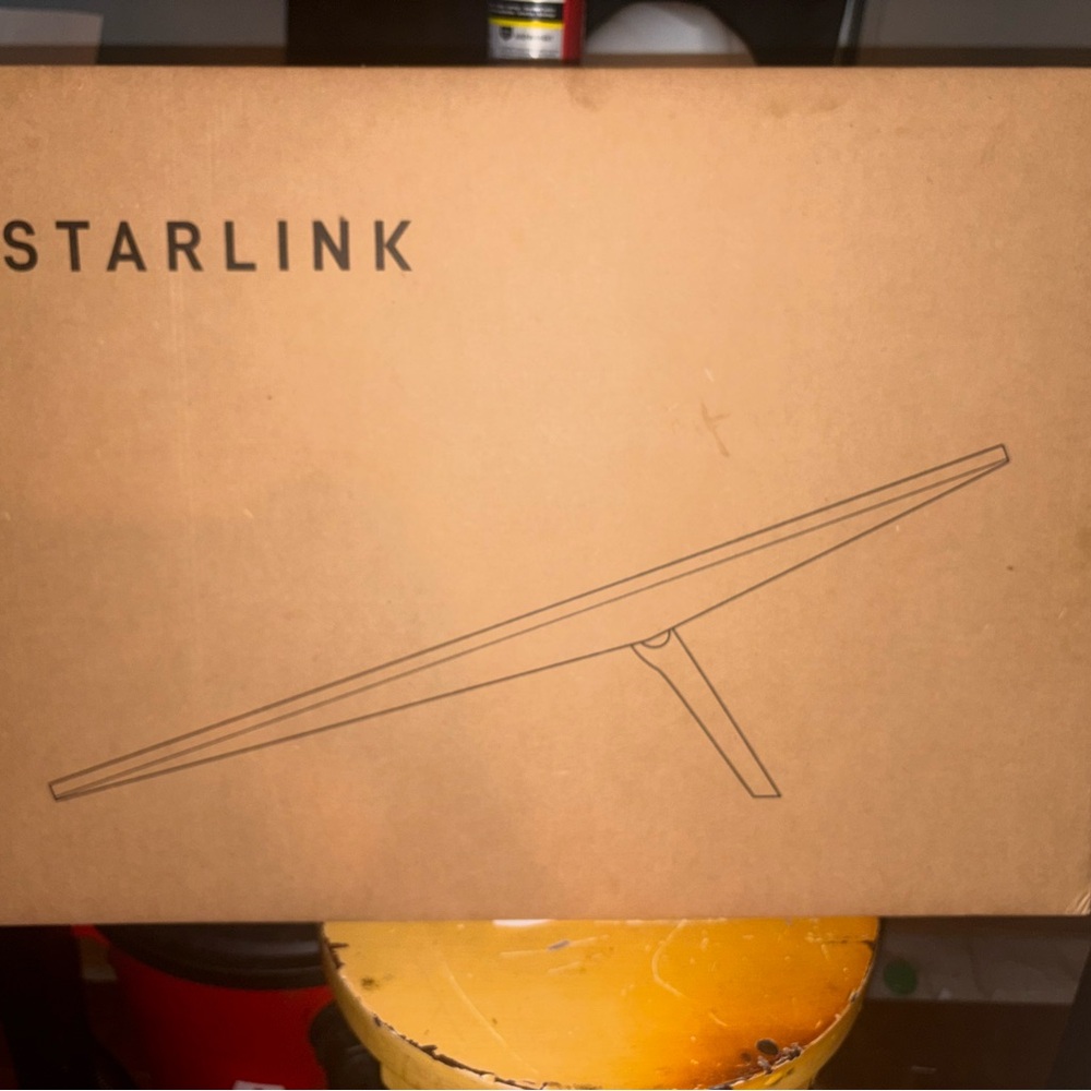 Wi‑Fi Router - White Satellite Internet Dish